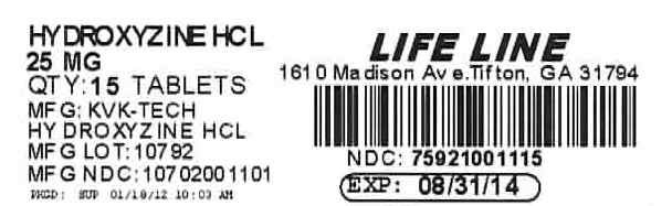 HYDROXYZINE HYDROCHLORIDE